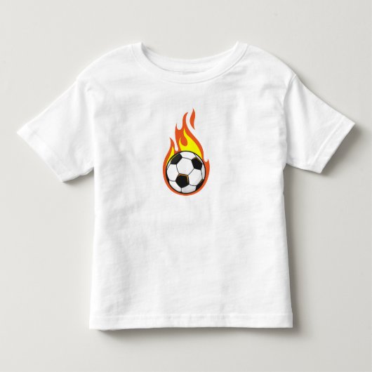 サッカー・オン・ファイア トドラーTシャツ (正面)