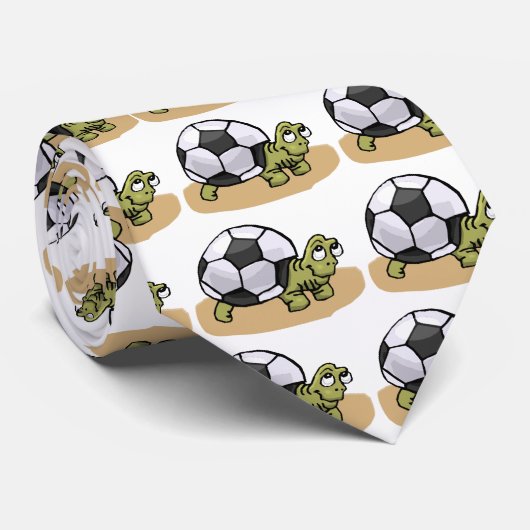 サッカー(カメ) ネクタイ (ロール)