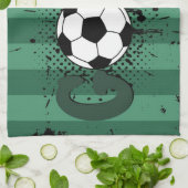 サッカー キッチンタオル (折り畳み)