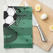サッカー キッチンタオル (四つ折り)