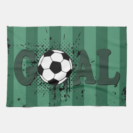 サッカー キッチンタオル (横)