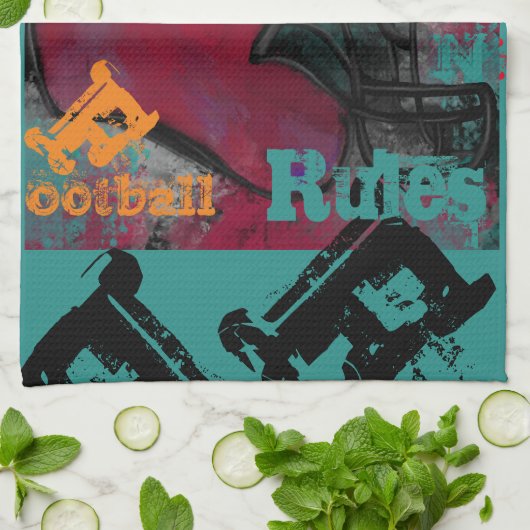 サッカー キッチンタオル (折り畳み)