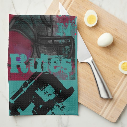 サッカー キッチンタオル (四つ折り)