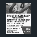 サッカー·キャンプのチラシ、サッ広告カーシャツ チラシ<br><div class="desc">サッカーシャツ、サッカーキャ広告ンプのチラシ、名刺屋さんのそば。</div>