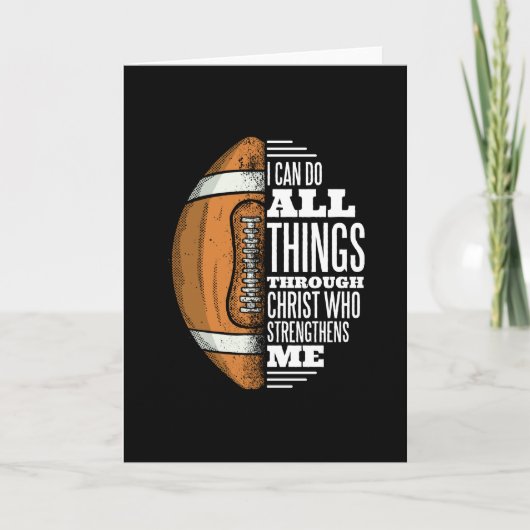 サッカー・キリスト・ストレングス・ダイツ・イエス カード (正面)