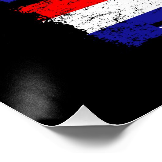 サッカー・クロアチア国旗、クロアチア代表 ポスター (コーナー)