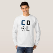 サッカー クール(ブルー) Tシャツ (正面フル)