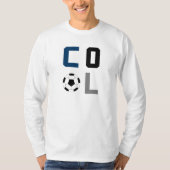 サッカー クール(ブルー) Tシャツ (正面)