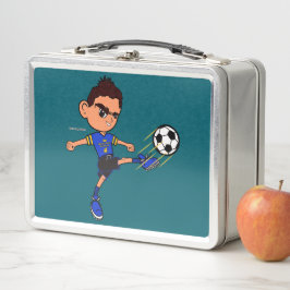 サッカー コレクション メタル ランチボックス We're Guys USA