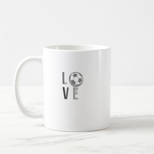 サッカー コーヒーマグカップ (左)