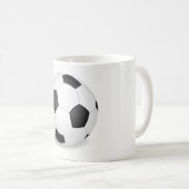 サッカー コーヒーマグカップ (正面右)