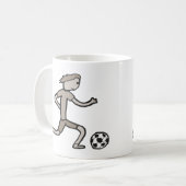 サッカー コーヒーマグカップ (正面左)
