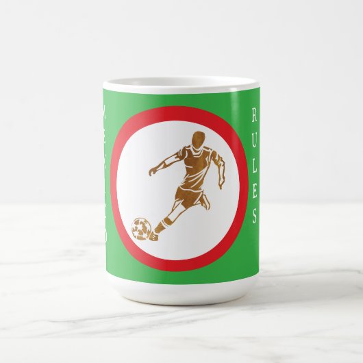 サッカー コーヒーマグカップ (中央)