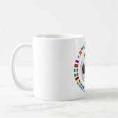 サッカー コーヒーマグカップ (左)