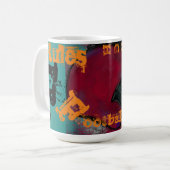 サッカー コーヒーマグカップ (正面左)