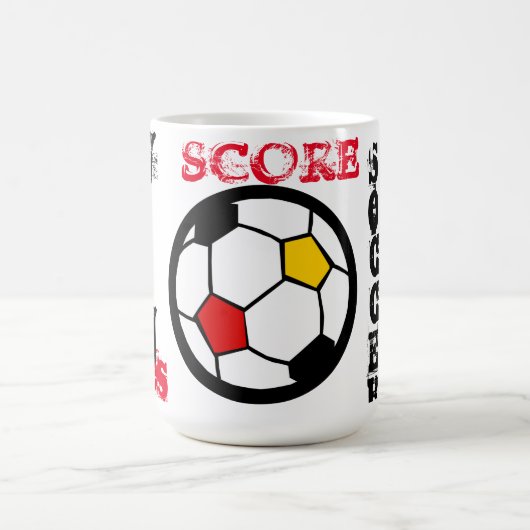 サッカー コーヒーマグカップ (中央)