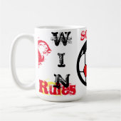 サッカー コーヒーマグカップ (左)