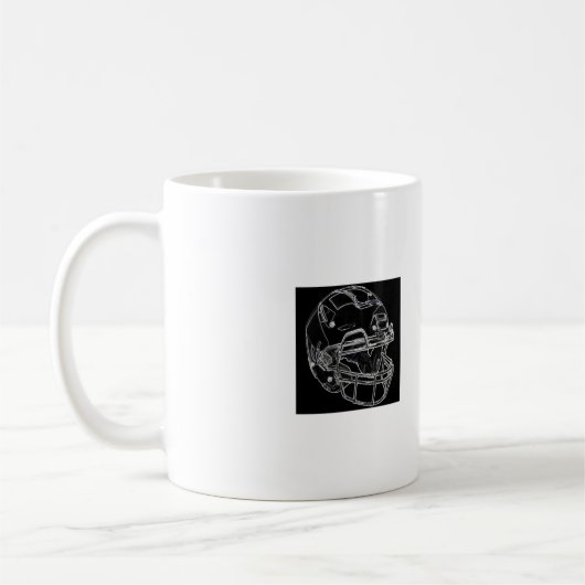 サッカー コーヒーマグカップ (左)