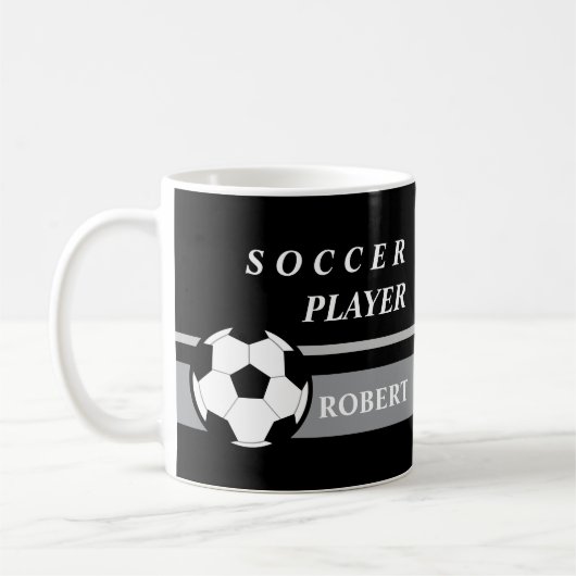 サッカー コーヒーマグ コーヒーマグカップ (左)