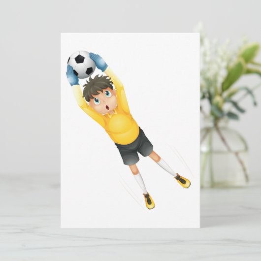 サッカー·ゴアリー 招待状 (スタンド正面)