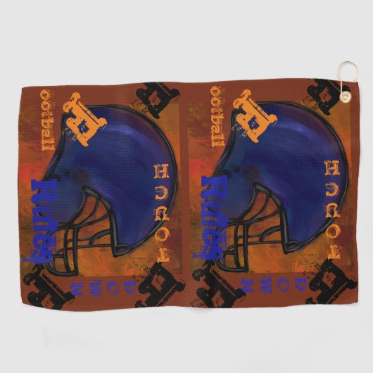 サッカー ゴルフタオル (横)