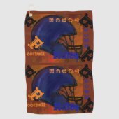 サッカー ゴルフタオル (正面)