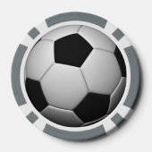 サッカー/サッカーのカスタマイズ可能なトランプのポーカーチップ ポーカーチップ (裏面)