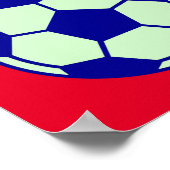 サッカー/サッカーアート ポスター (角)