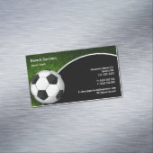 サッカー |サッカースポーツコーチ マグネット名刺 (インサイチュ)