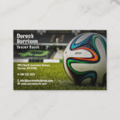 サッカー |サッカースポーツコーチ 名刺 (正面)