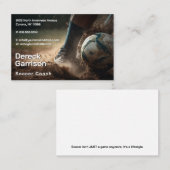 サッカー |サッカースポーツコーチ 名刺 (正面/裏面)