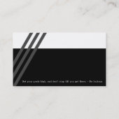 サッカー |サッカースポーツコーチ 名刺 (裏面)