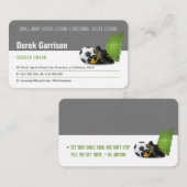 サッカー |サッカースポーツコーチ 名刺 (正面/裏面)