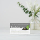 サッカー |サッカースポーツコーチ 名刺 (スタンド正面)