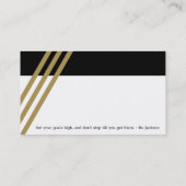 サッカー |サッカースポーツコーチ 名刺 (裏面)