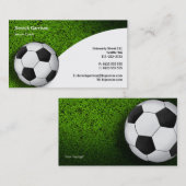 サッカー |サッカースポーツコーチ 名刺 (正面/裏面)
