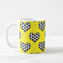 サッカー/サッカーボールのハート形状