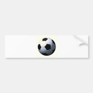 サッカー – サッカーボールバンパーステッカー バンパーステッカー