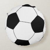 サッカー&サッカーボール枕 ラウンドクッション (裏面)