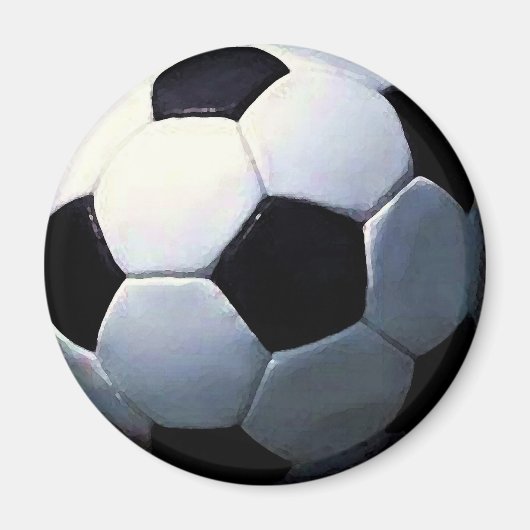 サッカー – サッカーボール マグネット (正面)