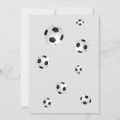 サッカー/サッカー感謝コーチフォトカード サンキューカード (裏面)