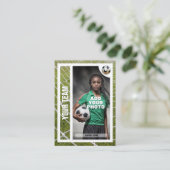 サッカー/サッカー選手トレーディングカード土産 コーリングカード (スタンド正面)