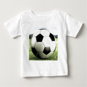 サッカー – サッカー ベビーTシャツ