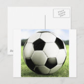 サッカー – サッカー ポストカード (正面/裏面)