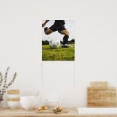 サッカー（サッカー） 5 ポスター (キッチン)
