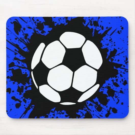 サッカー:サークル: マウスパッド (正面)