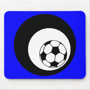 サッカー:サークル: マウスパッド