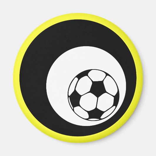 サッカー:サークル: マグネット (正面)