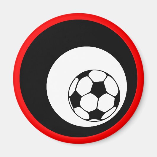 サッカー：サークル マグネット (正面)