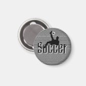 サッカー・ザ・ゲーム、冷蔵庫用マグネット マグネット (正面/裏面)